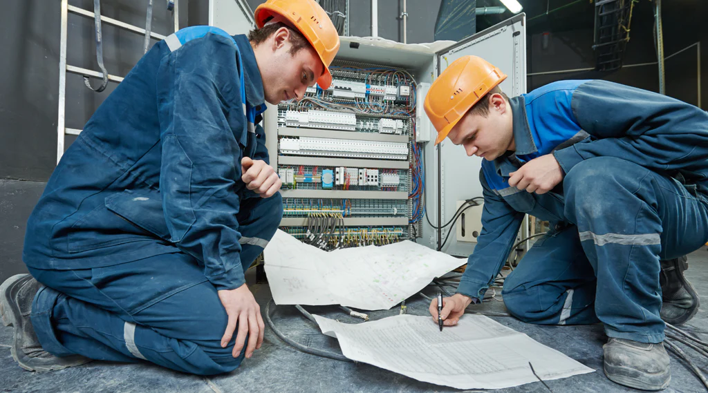 worker doing an electrical maintenance 24ea7d66 599c 41f0 80a0 2dc0e7d517e2 1024x1024